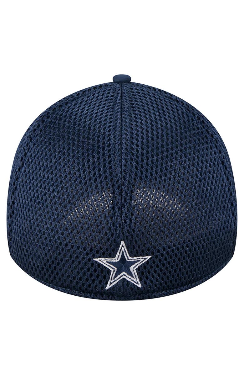 New Era Men's New Era Navy Dallas Cowboys Outline 39THIRTY Flex Hat, Alternate, color, Navy