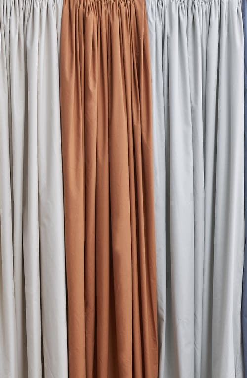 Verlee Cotton Percale Duvet Cover In Slate