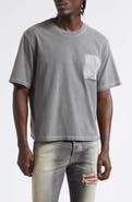 AMIRI Faded Pocket Crop T-Shirt