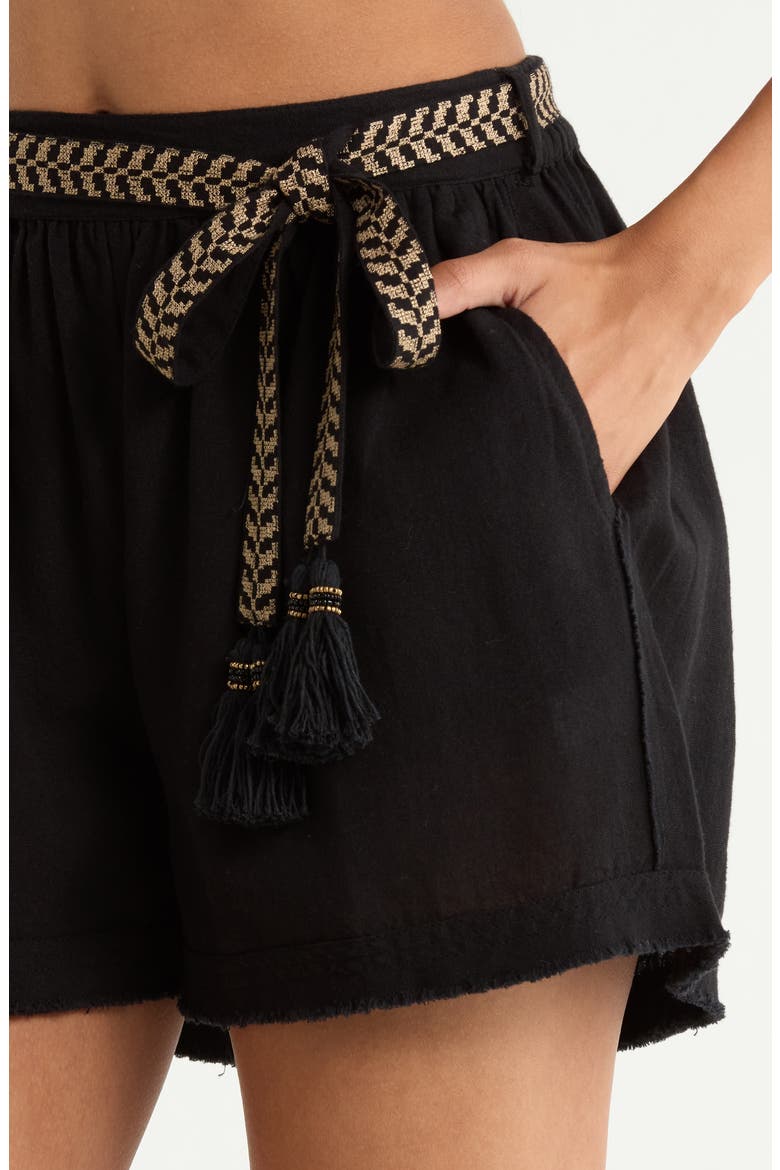 Drawstrong shorts, Alternate, color, BLACK