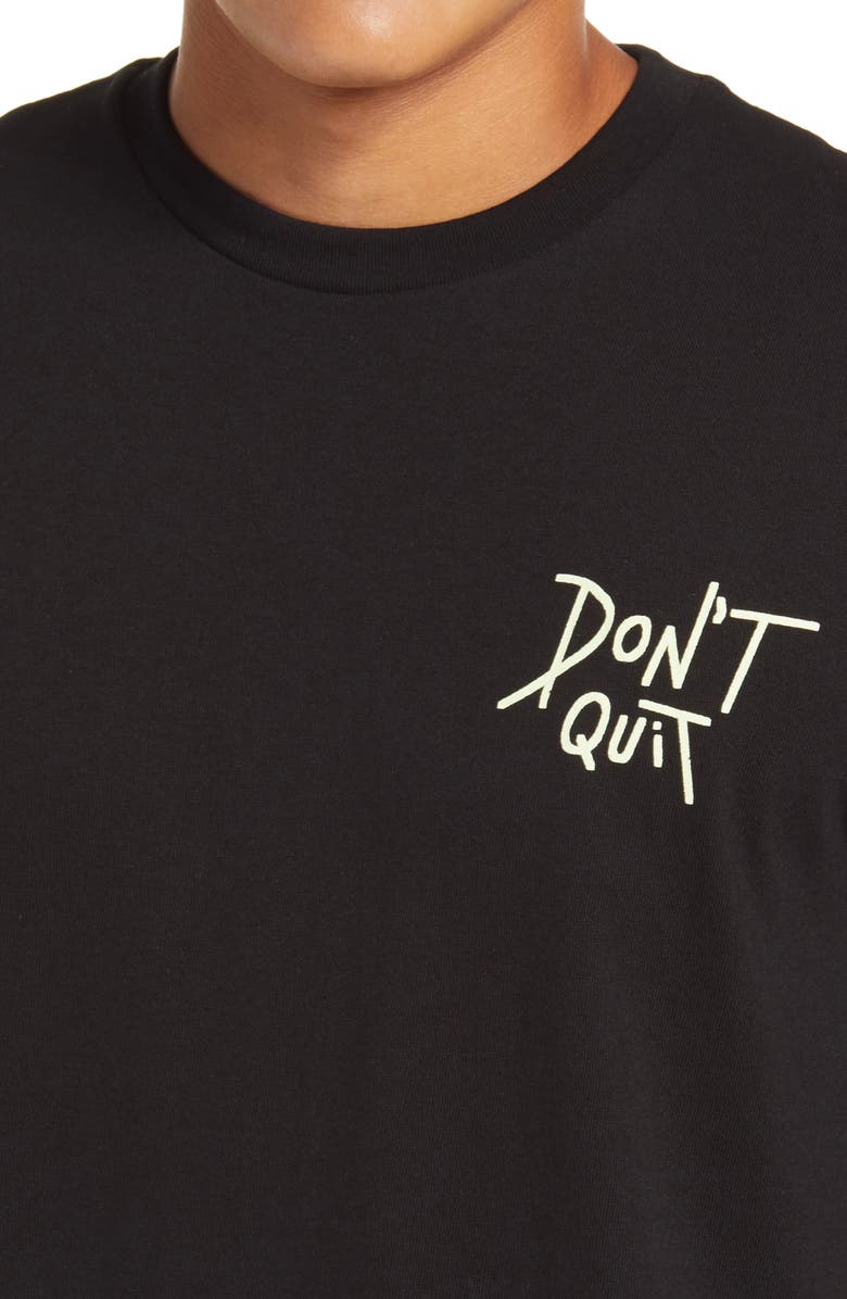Topman Don't Quit Graphic Tee, Alternate, color, 