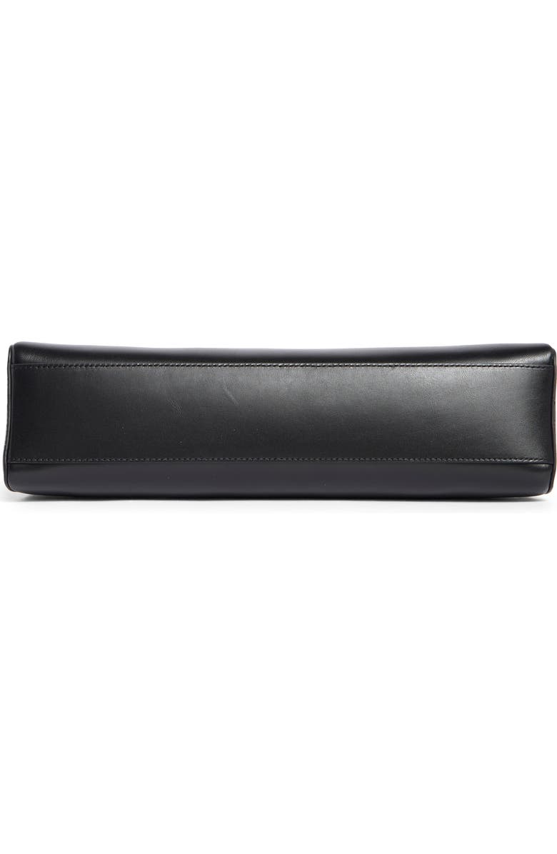 Reformation Sofia East/West Shoulder Bag, Alternate, color, Black Leather