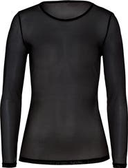 HANRO Smooth Illusion Semi-Transparent Tulle Top