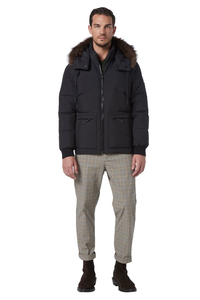 Gramercy Water Resistant Parka, Alternate, color, BLACK