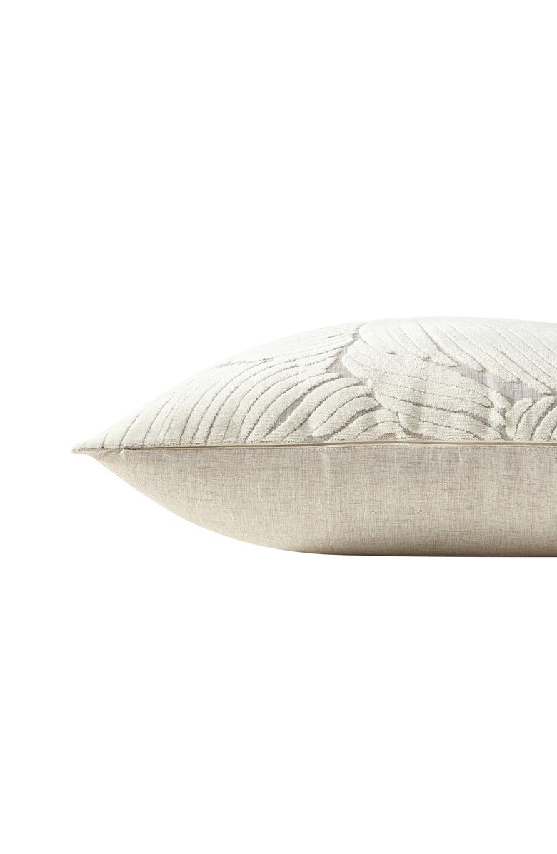 VCNY HOME Lila Jacquard Accent Pillow, Alternate, color, Ivory/ Grey