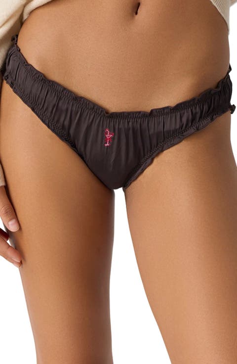 Sleigh All Day Ruched Bikini Briefs