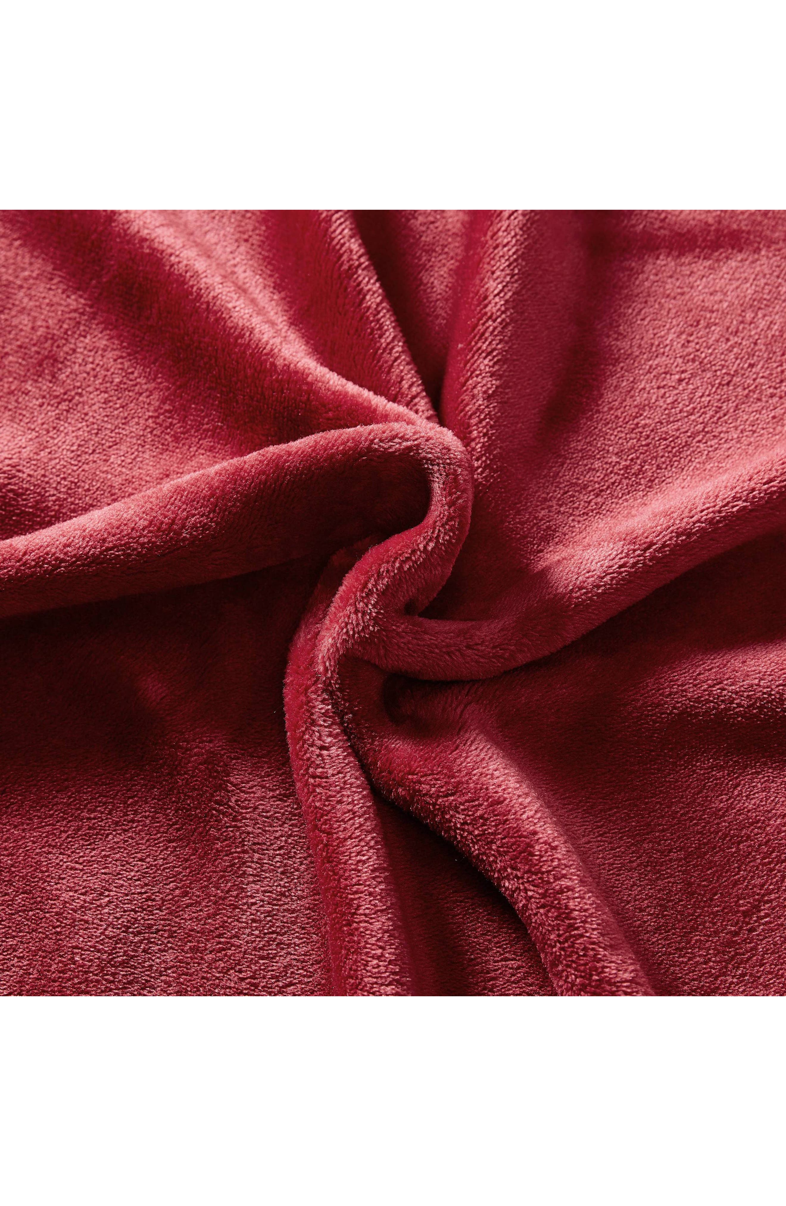 Nautica Solid Plush Throw Blanket | Nordstromrack
