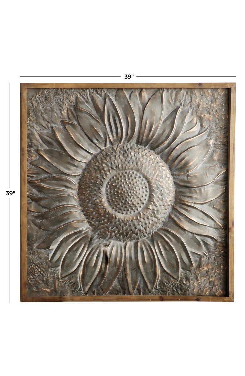 UMA Flower Wall Décor, Alternate, color, Gray