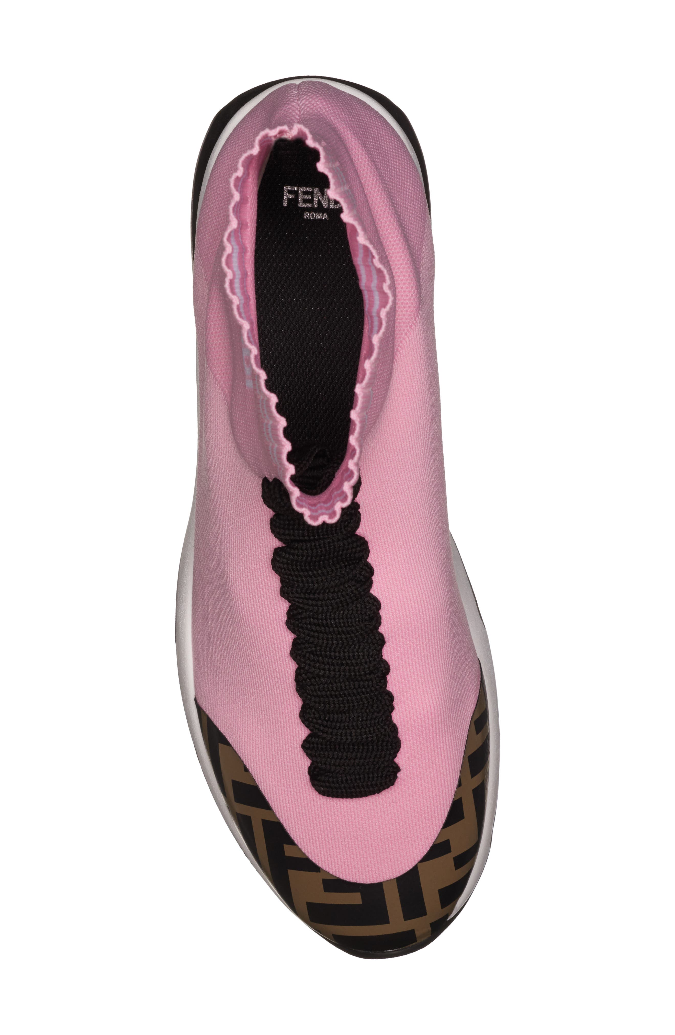 Rockotop Zucca Sock Sneaker, Alternate, color, PINK