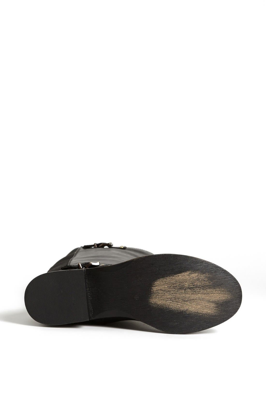'Elmont' Boot, Alternate, color, BLACK EXTENDED CALF