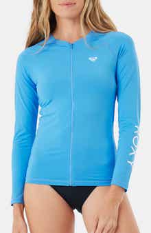 Roxy New Essentials Zip Long Sleeve Rashguard