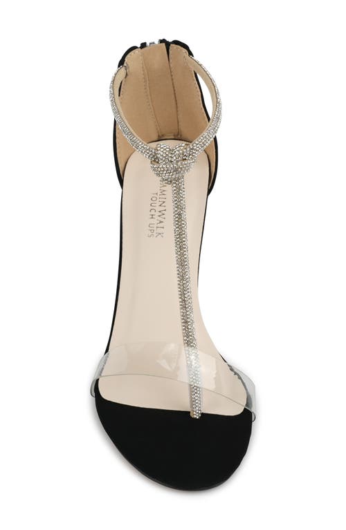 Touch Ups Sienna T-strap Sandal In Black