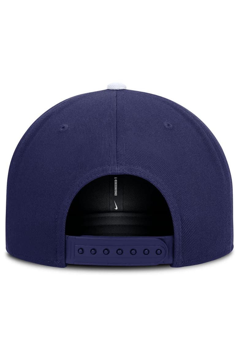 Men's Nike  Royal/White Los Angeles Dodgers Primetime Pro Dri-FIT Snapback Hat, Alternate, color, Royal