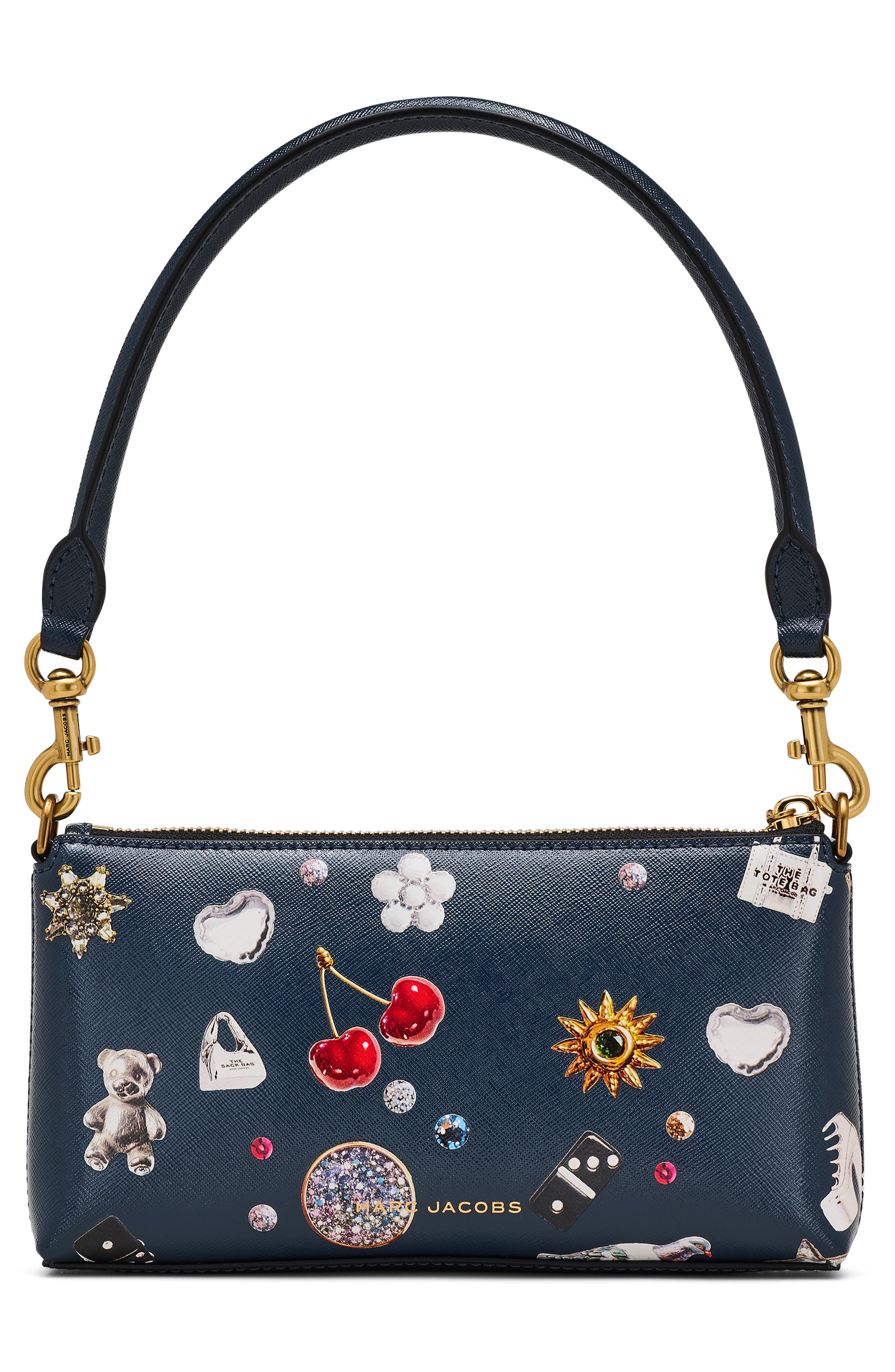 Marc Jacobs The Trinket Snapshot Convertible Shoulder Bag, Alternate, color, 