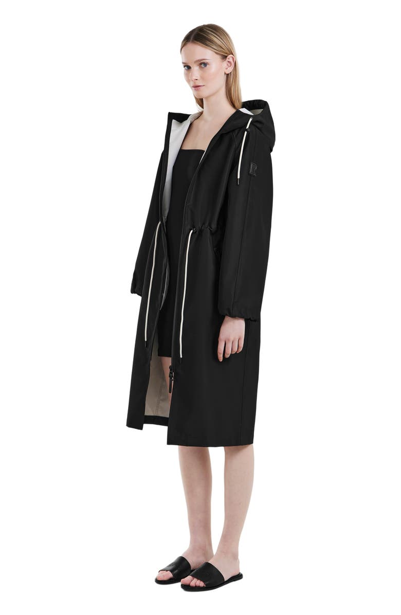 Rudsak CARLA WOMEN'S LONG HOODED RAIN COAT, Alternate, color,