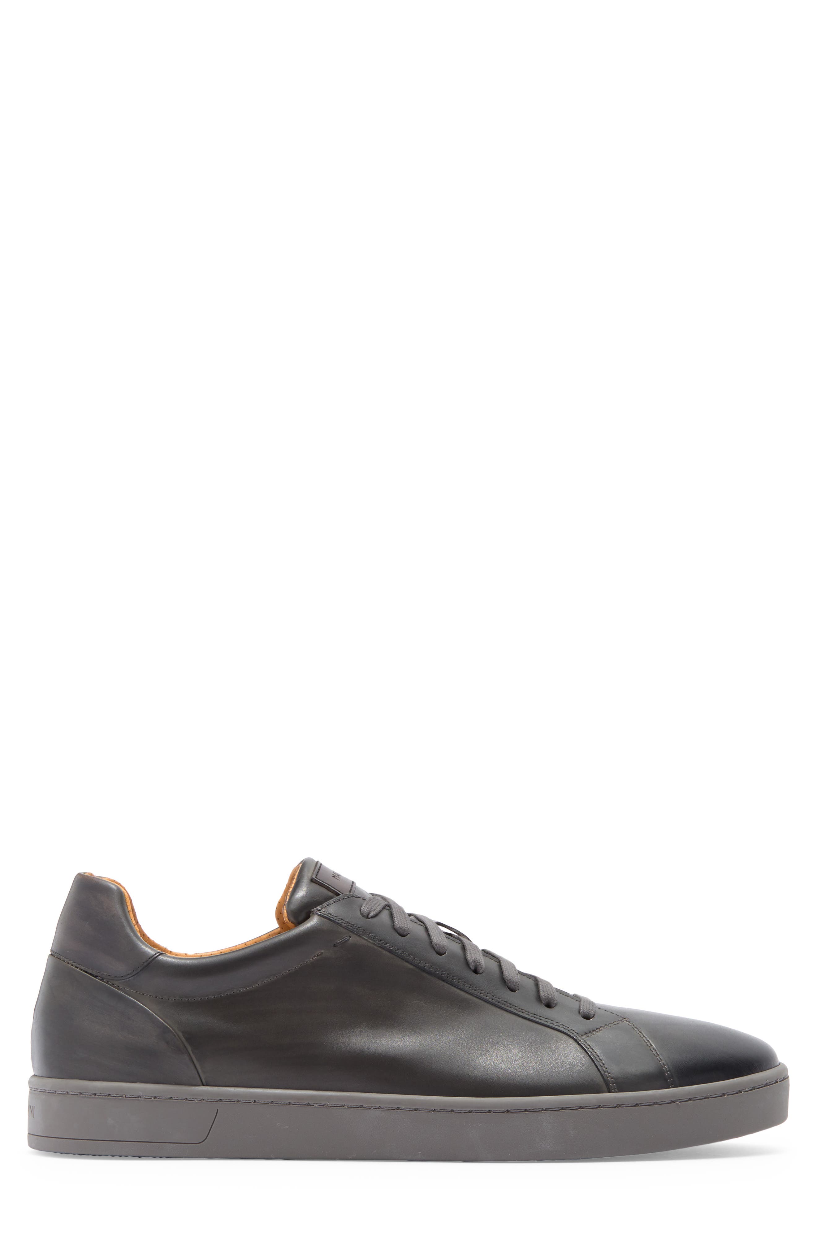 Magnanni Leather Sneaker, Alternate, color, 