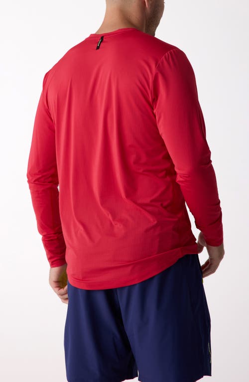 Centerline Athletics Long Sleeve In Red