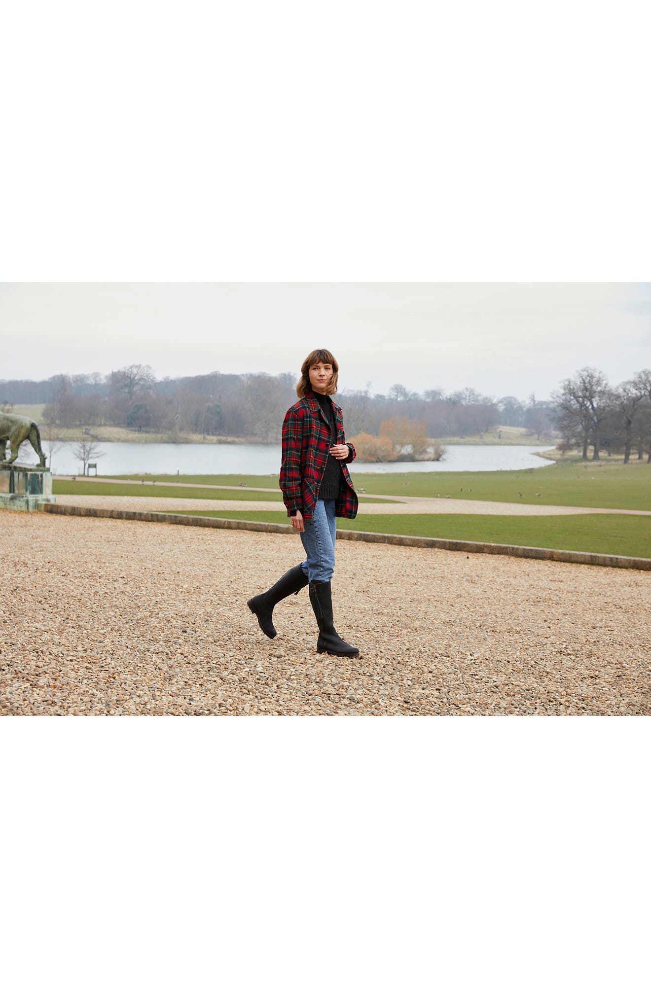 Penelope Chilvers Tassel Knee High Boot, Alternate, color, Black