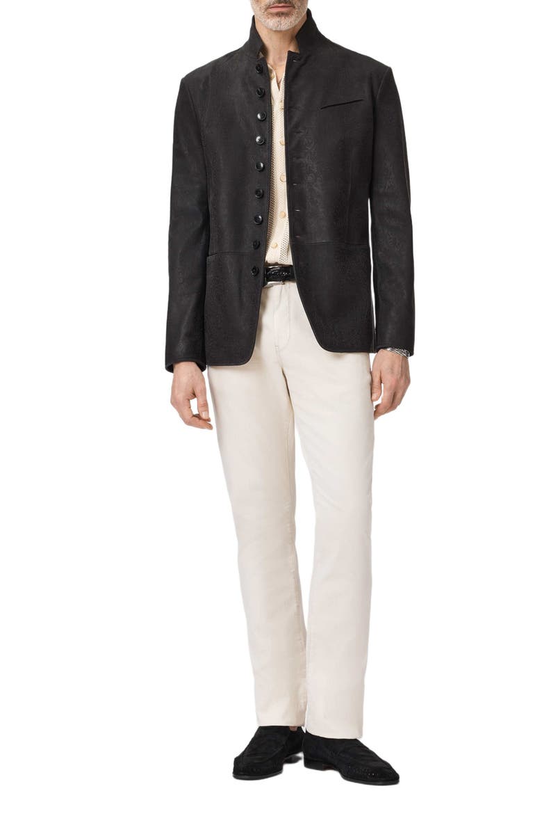 Ferone Open Stitch Stripe Stretch Cotton Sweater, Alternate, color, IVORY