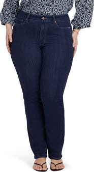 NYDJ Marilyn High Waist Straight Leg Jeans