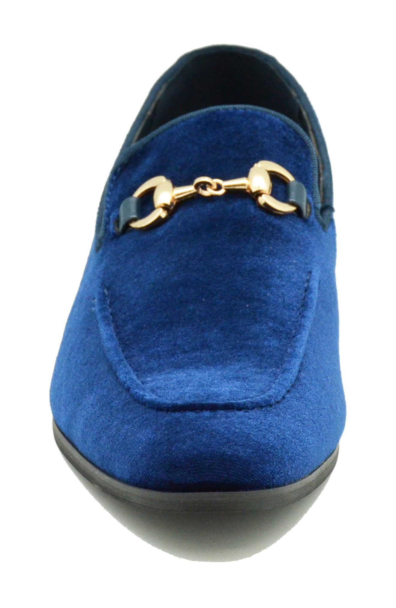 La Milano Barney Bit Loafer, Alternate, color, Navy