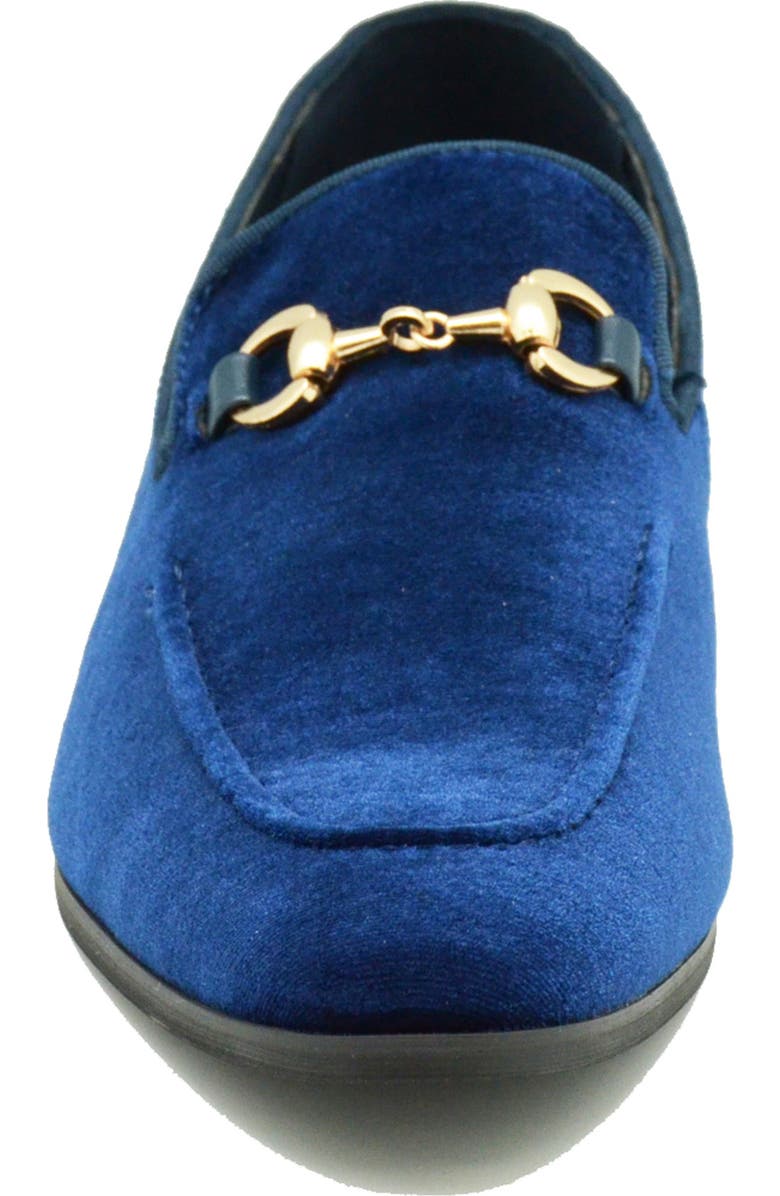 La Milano Barney Bit Loafer, Alternate, color, Navy