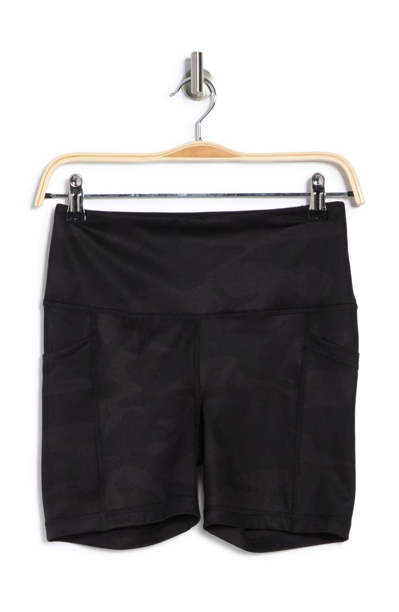 90 DEGREE BY REFLEX Luxe High Rise Bike Shorts, Alternate, color,