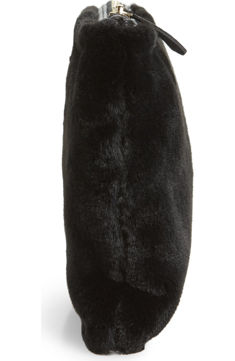 Jules Kae Jen Faux Fur Pouch, Alternate, color,
