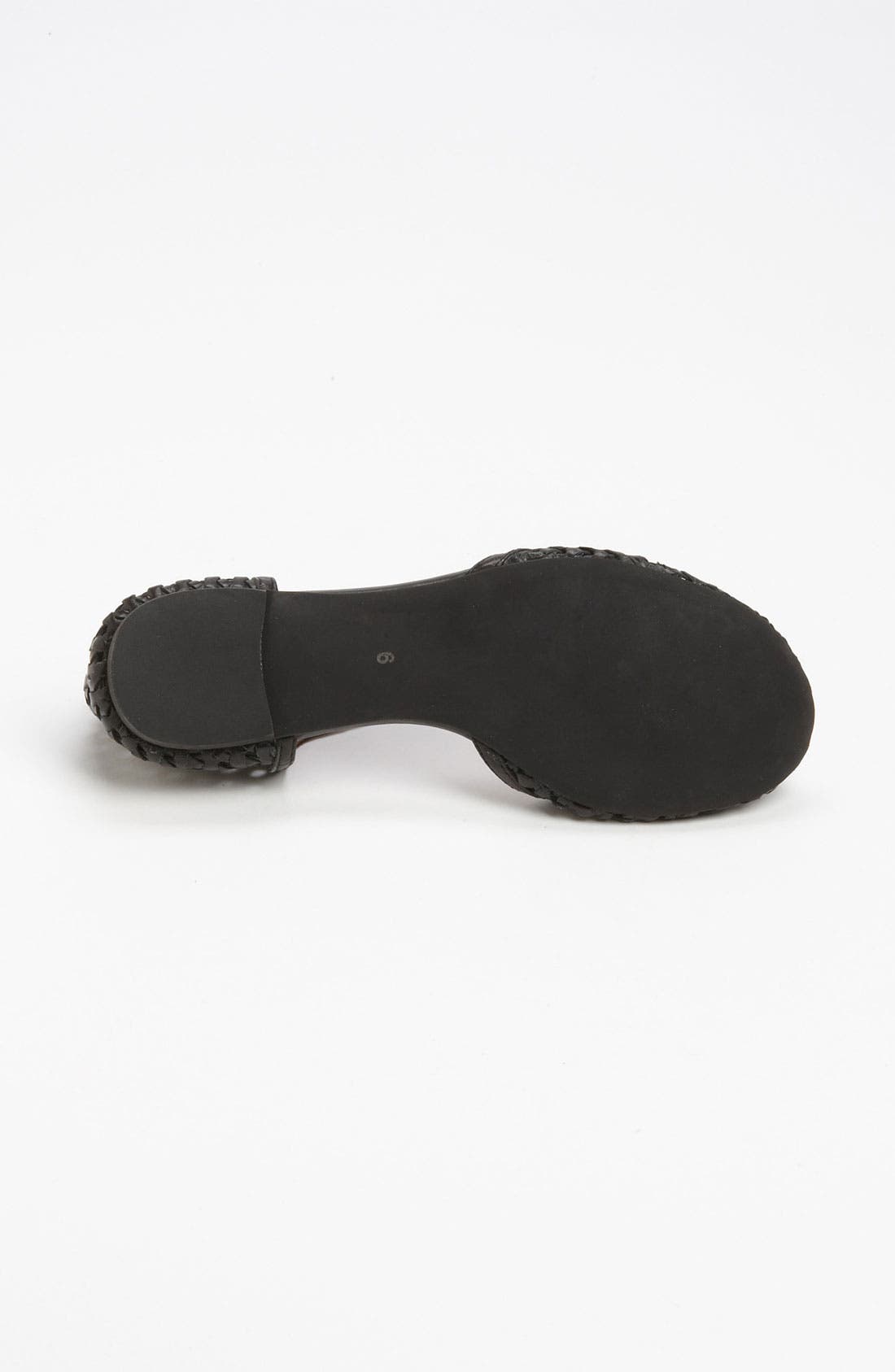 'Marcy' Sandal, Alternate, color, BLACK