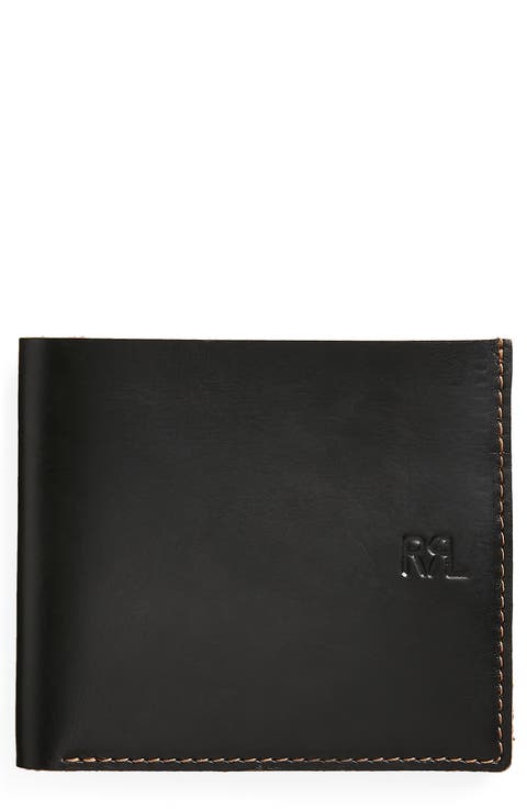 RRL Leather Bifold Wallet
