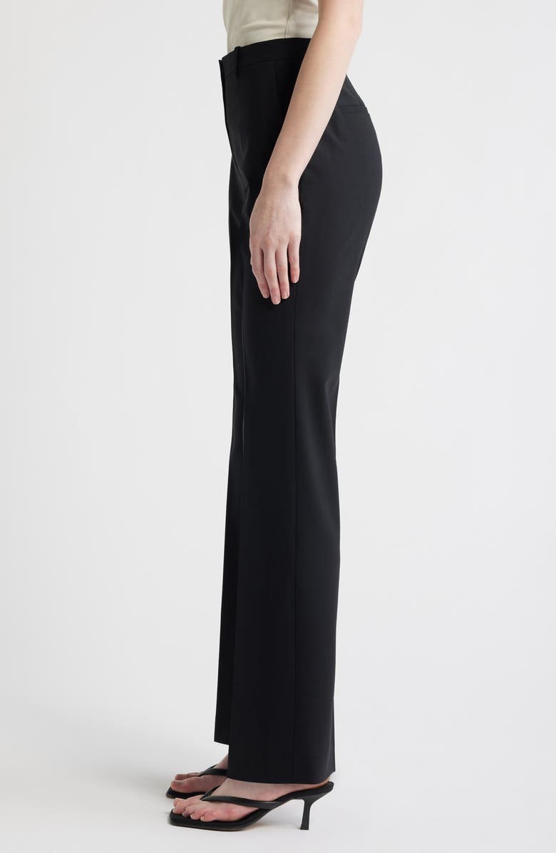Theory Stretch Wool Trousers, Alternate, color, Black