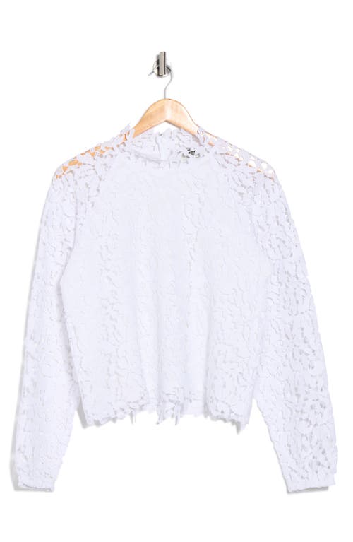 Robert Rodriguez Exedra Lace Top In White
