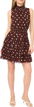 1.STATE High Neck Minidress