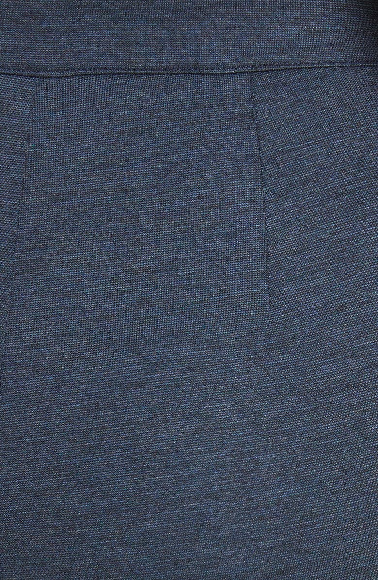 St. John Collection Mélange Stretch Ponte Crop Pants, Alternate, color,