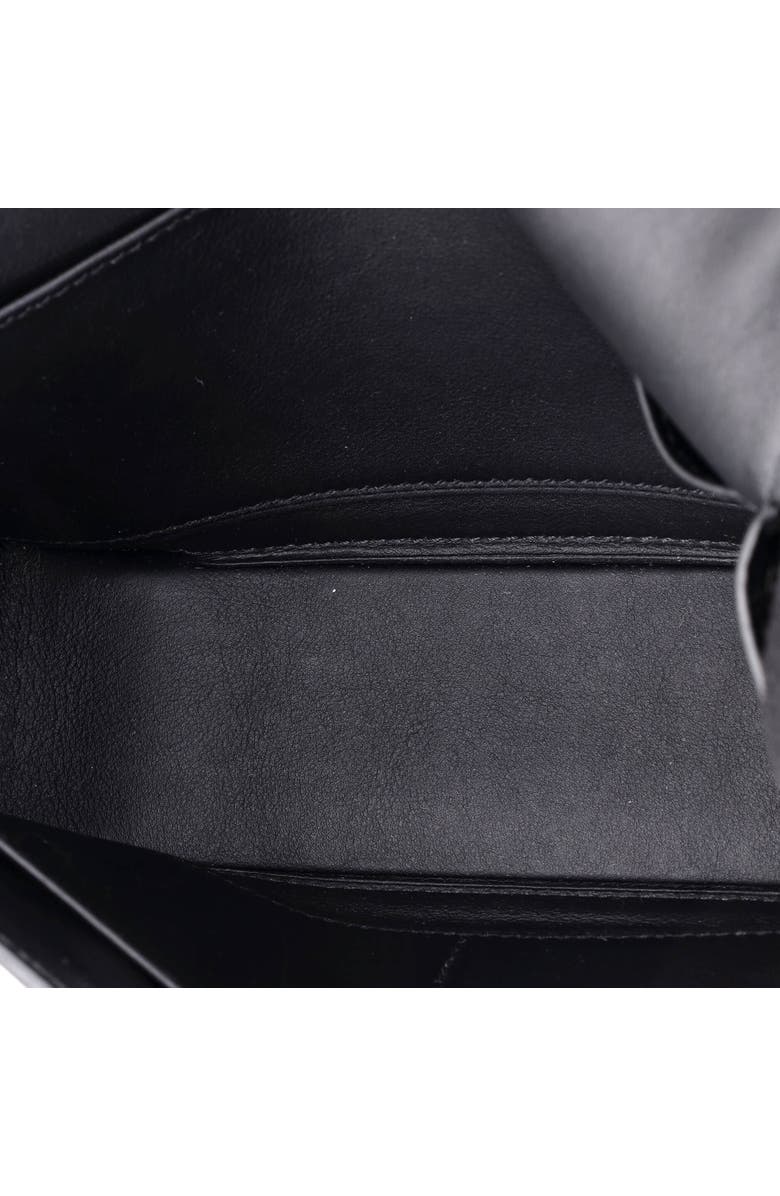 Pre-Owned Hermes Geta Bag Chevre Mysore, Alternate, color, Noir