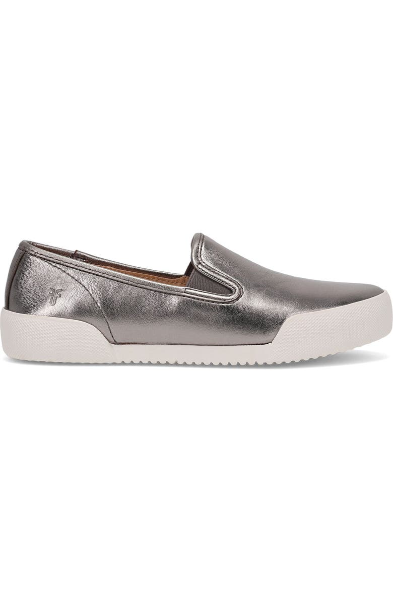 Frye Mia Slip-On Sneaker, Alternate, color, Dark Pewter