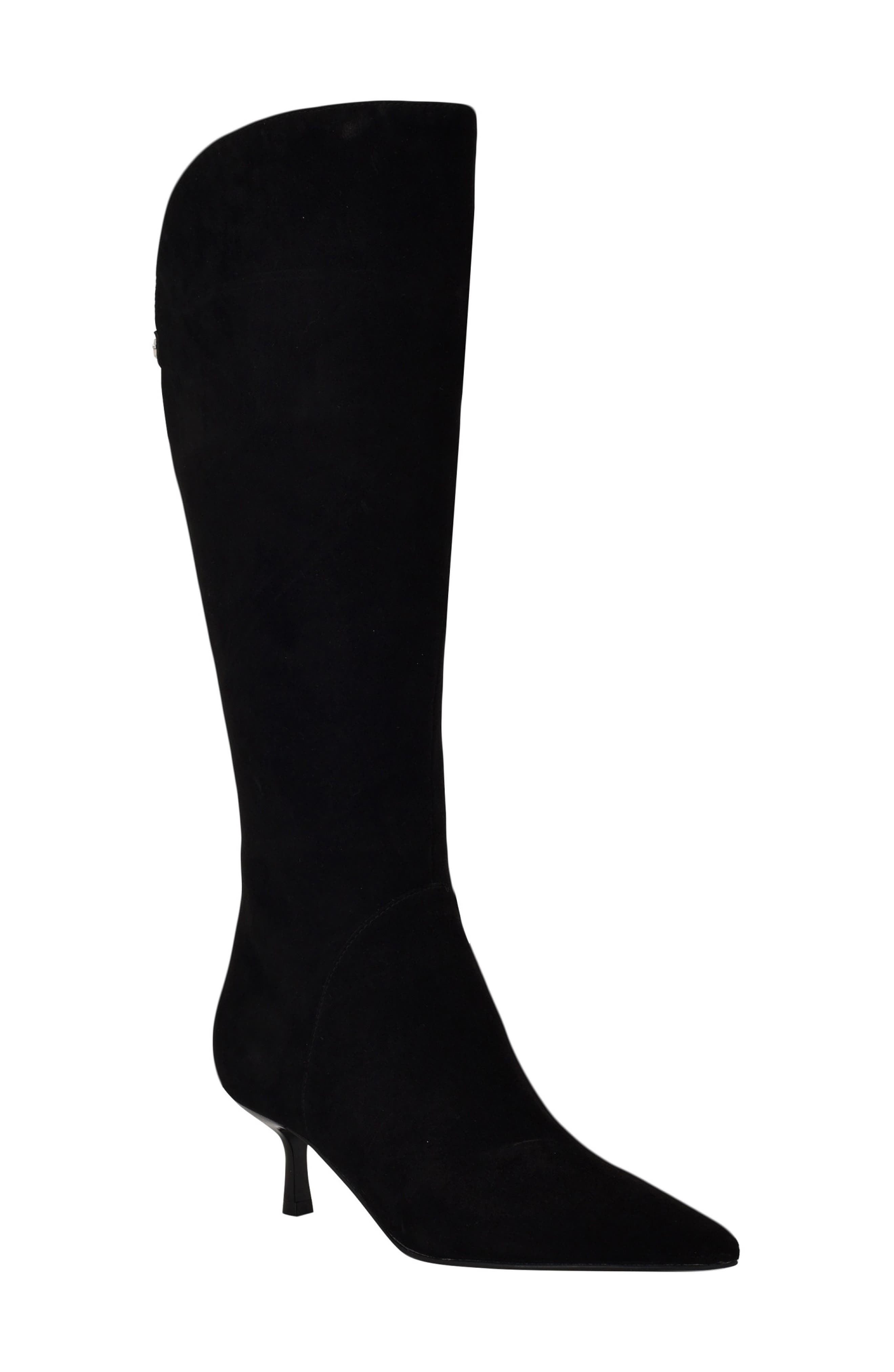GUESS Yania Pointed Toe Boot, Main, color, Black