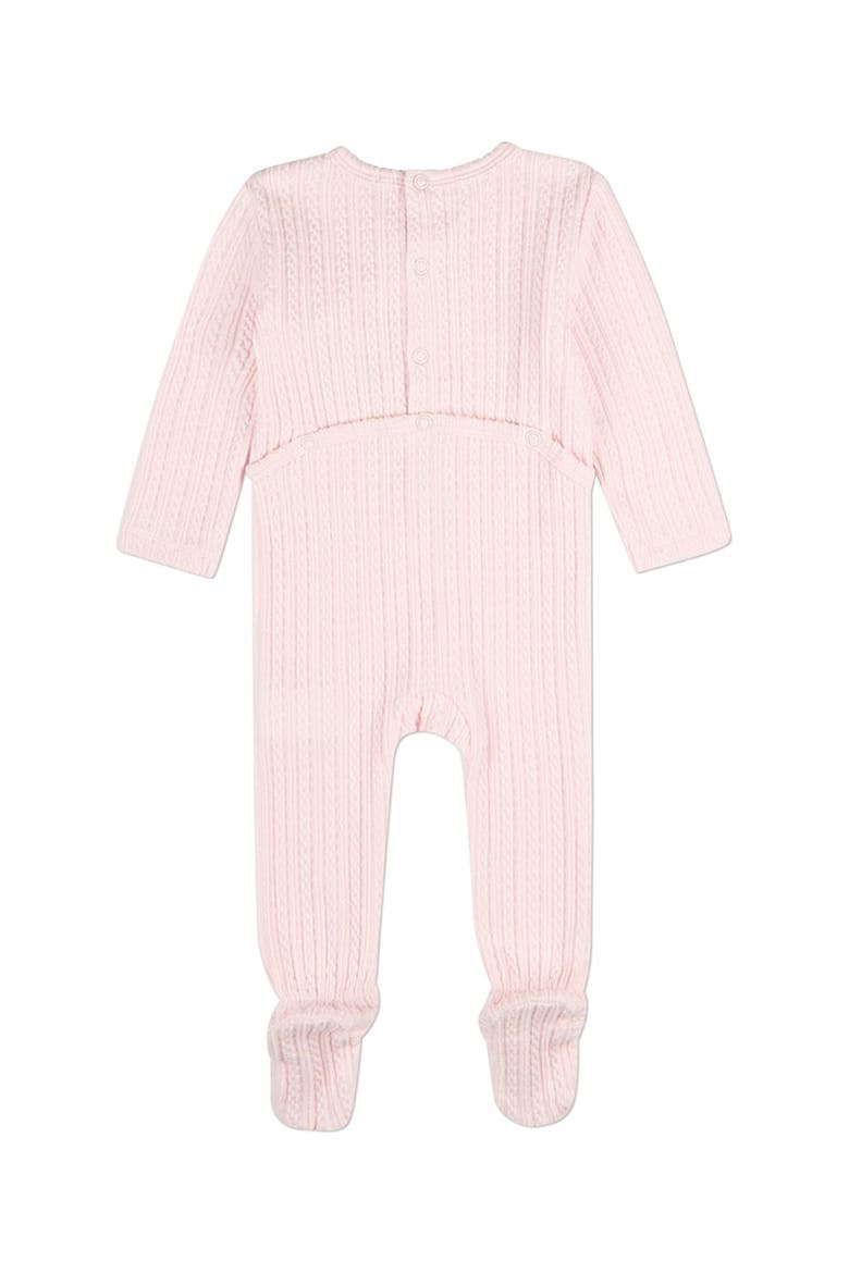 Baby Delicate Footie, Alternate, color, Barely Pink