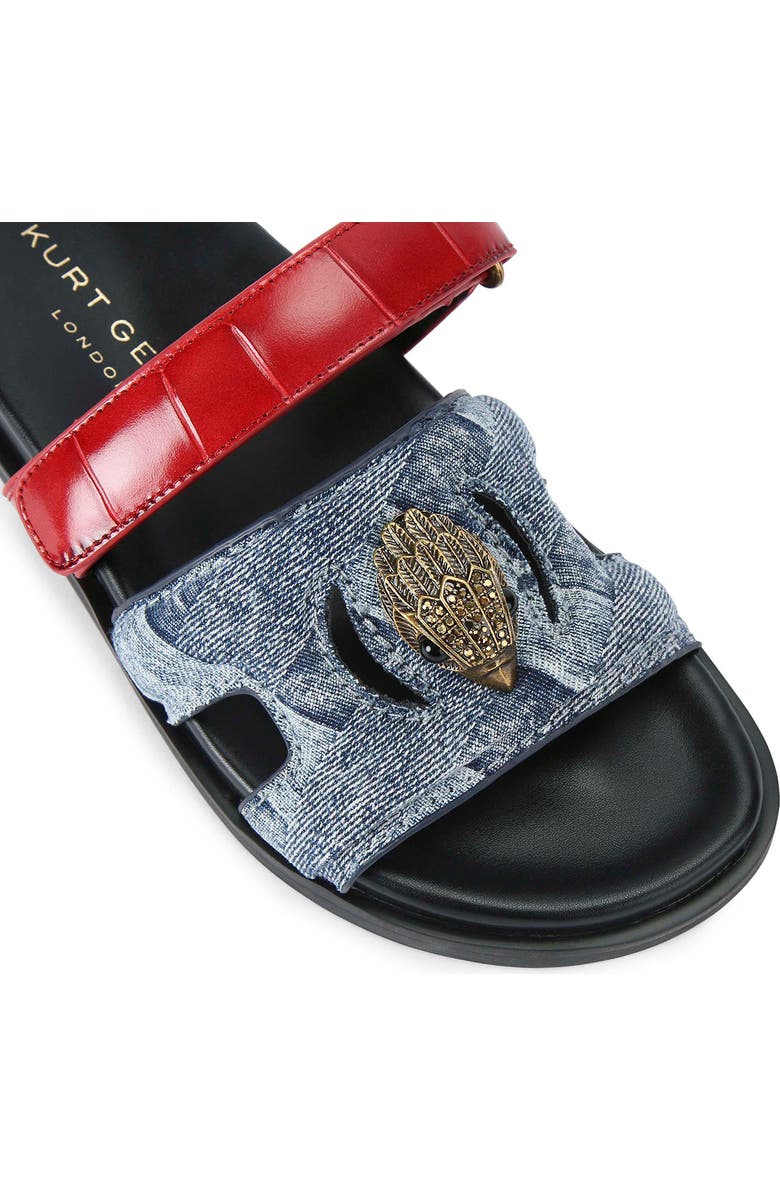 Kurt Geiger London Eagle Cutout Slide Sandal, Alternate, color,