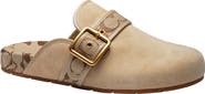 COACH Archival Buckle Leather Clog