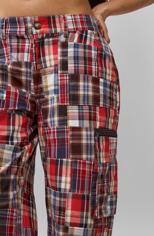 Guizio Adrian Patchwork Pant In Multi