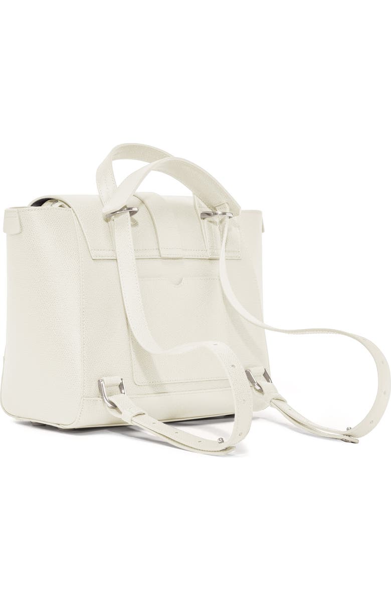 SENREVE Midi Maestra Pebbled Leather 4-Way Convertible Handbag, Alternate, color, Cream