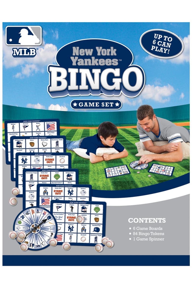 New York Yankees MLB Bingo Game, Alternate, color, Multicolor