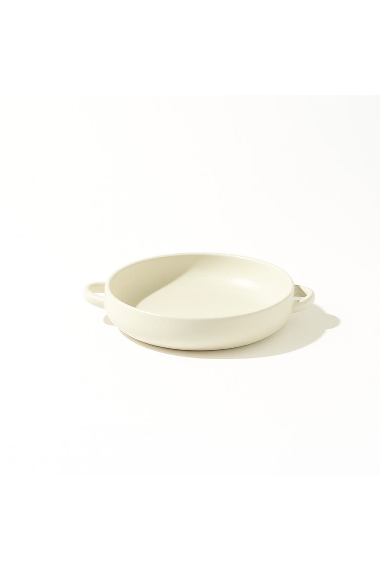 Dinner Plate With Handles, Main, color, Matte White