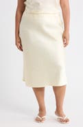 Renee C Polka Dot Print Maxi Skirt