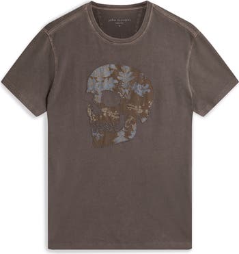Skull Appliqué T-Shirt