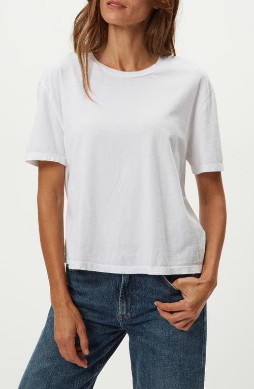 Michael Stars Nina Cotton T-shirt In White