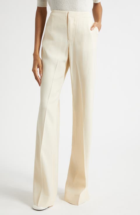 Sine Split Hem Straight Leg Trousers