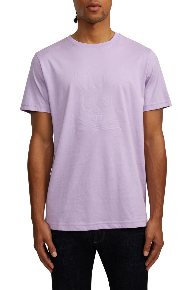 Westcott Debossed Graphic T-Shirt, Main, color, 509 MAUVE
