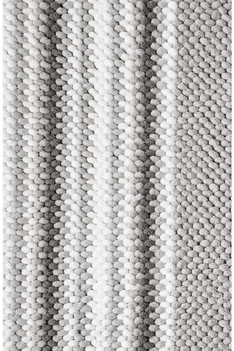 Aiden Jacquard Chenille Bath Runner, Alternate, color, LIGHT GREY